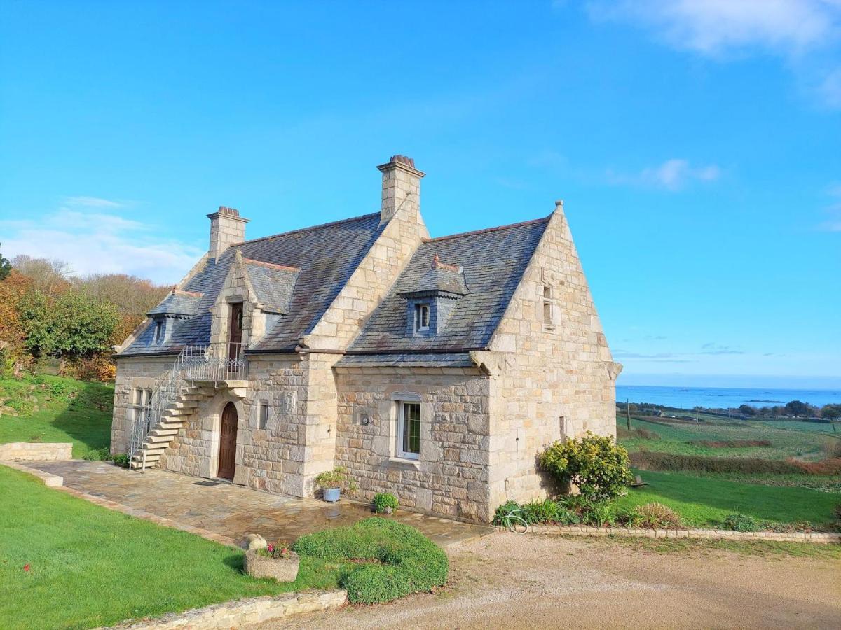 Breton Granite Stone House With Fantastic Sea Views Vila Saint-Pol-de-Léon Exterior foto