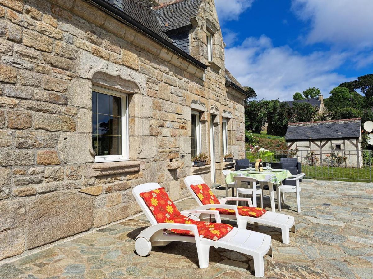 Breton Granite Stone House With Fantastic Sea Views Vila Saint-Pol-de-Léon Exterior foto